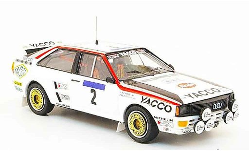 Audi Quattro coupe 1/43 Trofeu No.2 Yacco Tour de France Auto 1984 modelauto