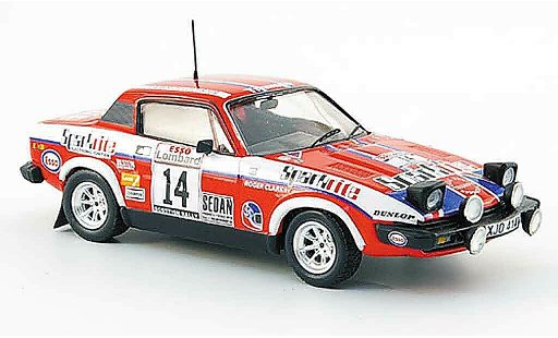 Triumph TR7 1980 1/43 Trofeu No.14 Sparkrite Rally Schottland modelauto