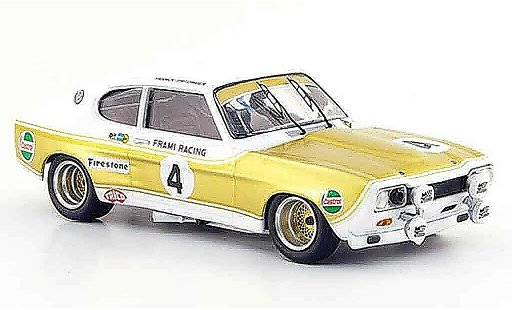 Ford Capri RS 2600 1/43 Trofeu MK I No.4 Kent 24h Spa 1972 modelauto