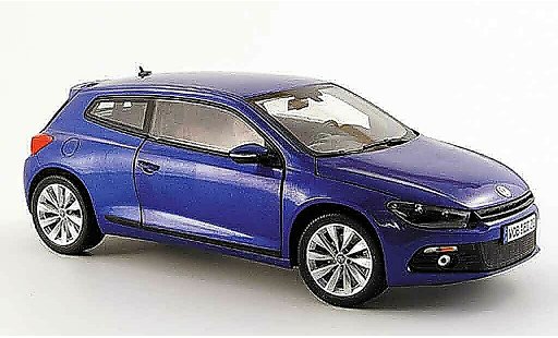 Volkswagen Scirocco Base 1/18 Norev 3 blauw 2008 modelauto