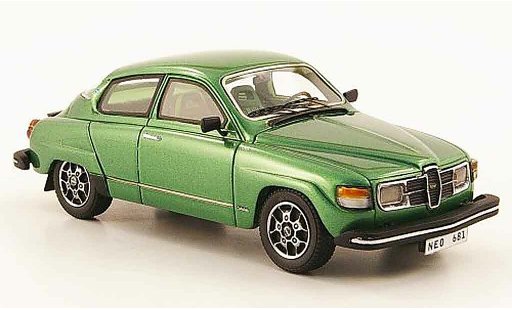 Saab 96 GL 1/43 Neo groen 1979 modelauto