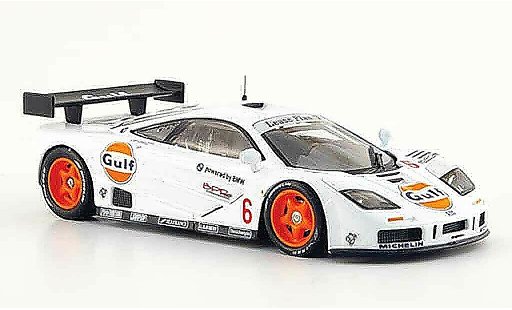 McLaren F1 GTR GTR 1/43 IXO No.6 Gulf BPR Paul Ricard 1996 modelauto