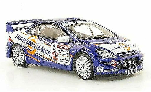 Peugeot 307 WRC 1/43 IXO No.2 Transalliance Rally Cevennes 2007 modelauto