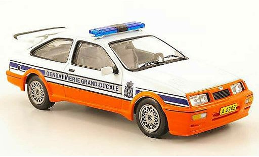 Ford Sierra Cosworth RS 1/43 IXO Gendarmerie Grand-Ducale (L) 1988 modelauto