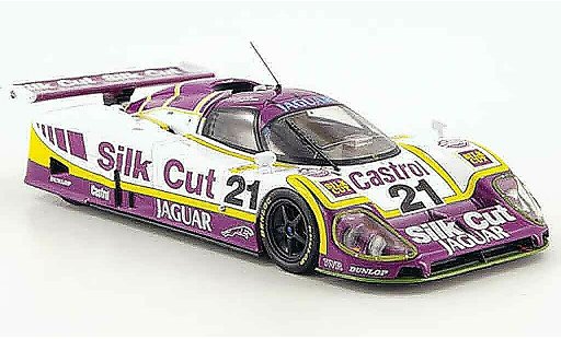 Jaguar XJ R9 1/43 IXO no.21 silk cut 24h le mans 1988 modelauto