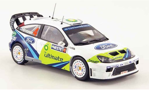 Ford Focus RS WRC 1/43 IXO No.4 BP Rally Finland 2005 modelauto