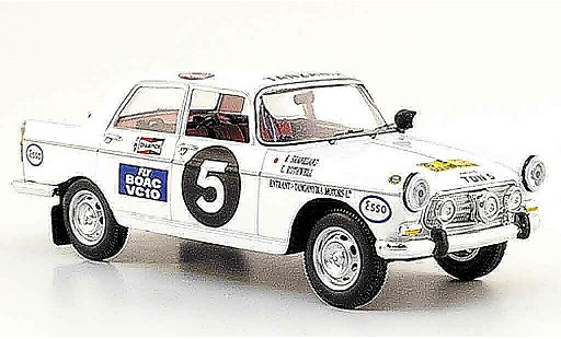 Peugeot 404 Berline 1/43 Norev Sedan no.5 east african safari rallye 1967 modelauto