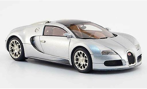 Bugatti Veyron coupe 1/43 Look Smart 16.4 grijs metallic 2008 modelauto