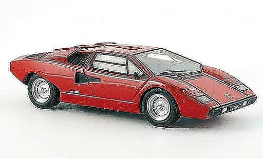 Lamborghini Countach LP 400 1/43 Look Smart rood 1978 modelauto