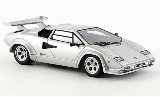 Lamborghini Countach LP 500 1/43 Look Smart s grijs metallic 1982 modelauto