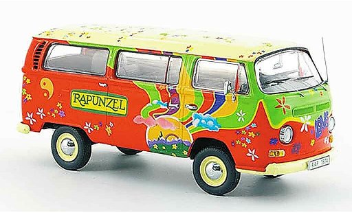 Volkswagen Combi Base 1/43 Schuco t2 a rapunzel fensterbus modelauto