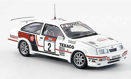 Ford Sierra Cosworth RS 1/43 Trofeu No.2 Texaco Tour de Corse 1987 modelauto