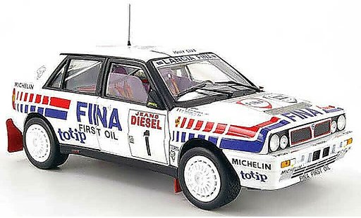Lancia Delta HF Integrale 1/18 Sun Star 16v no.1 fina rallye san remo 1991 modelauto