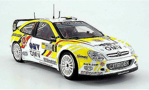 Citroen Xsara WRC 2007 1/18 Sun Star no.6 duval/pivato rallye allemagne modelauto