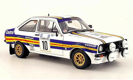 Ford Escort RS 1/18 Sun Star no.10 rothmans rallye akropolis 1980 modelauto