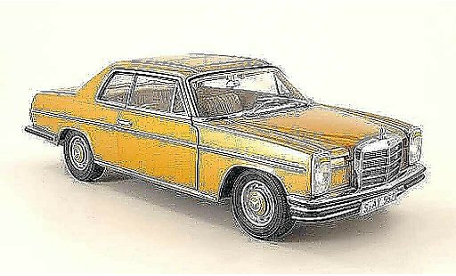 Mercedes 280 1968 1/18 Sun Star 8 coupe or modelauto