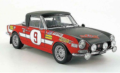 Fiat 124 Abarth 1/18 Sun Star no.9 trombotto/enrico rallye elba 1971 modelauto