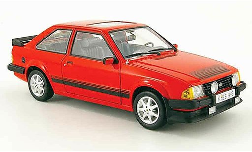 Ford Escort RS 1600i 1/18 Sun Star rood 1983 modelauto