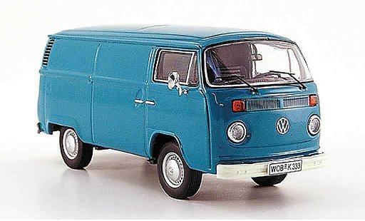Volkswagen Combi B 1/43 Premium Cls t 2 b bestelwagenwagen blauw modelauto