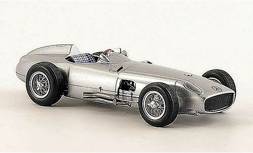 Mercedes W 196 Base 1/43 Premium ClassiXXs Monoposto grijs modelauto