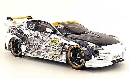 Mazda RX8 Base 1/18 Norev racing modelauto