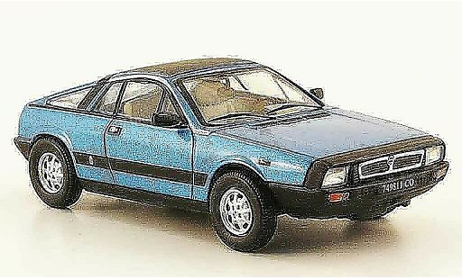 Lancia Beta Monte Carlo 1/43 Norev spider blauw 1980 modelauto