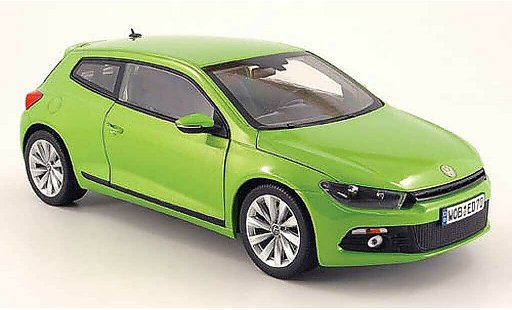 Volkswagen Scirocco Base 1/18 Norev iii 2.0 tsi groen 2008 modelauto