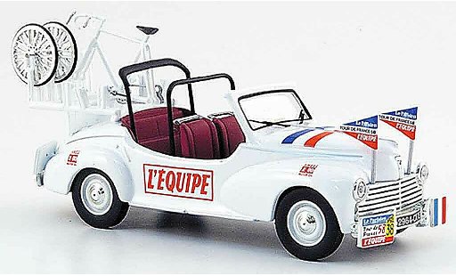 Peugeot 203 Berline 1/43 Norev assistance tour de france 1958 modelauto
