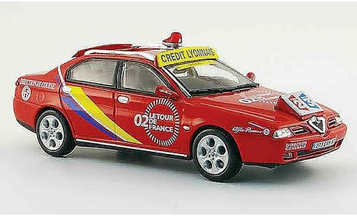 Alfa Romeo 166 berlina 1/43 Norev direction de course tour de france 2002 modelauto