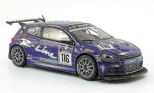 Volkswagen Scirocco R 1/43 Norev gt 24 no.116 line 24h nurburgring 2008 modelauto
