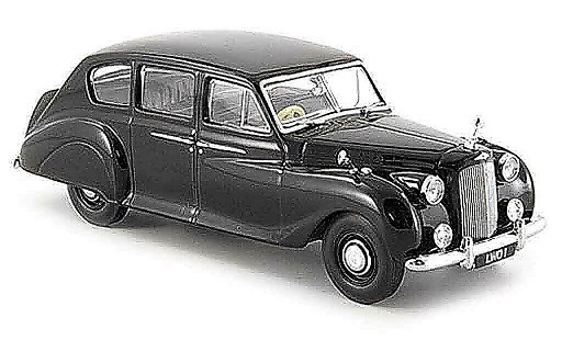 Austin Princess berline 1/43 Oxford zwart modelauto