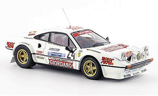 Ferrari 308 GTB 1/43 Best gr. 4 rallye della luna no. 24 1980 modelauto