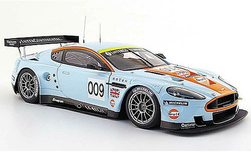 Aston Martin DBR9 gt1 1/18 Autoart no.009 gulf 24h le mans 2008 modelauto