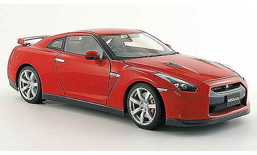 Nissan Skyline R35 1/18 Autoart gt-r rood 2008 modelauto