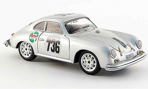 Porsche 356 1958 1/43 Schuco A Carrera No.736 Castrol winnaar Caracas modelauto