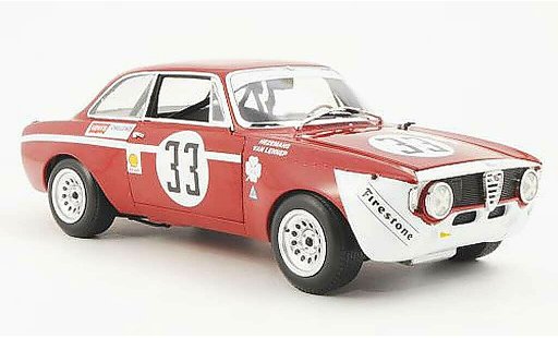 Alfa Romeo Giulia gt junior 1300 1/18 Minichamps GTA No.33 Hezemans/Van Lennep Jarama 1972 modelauto