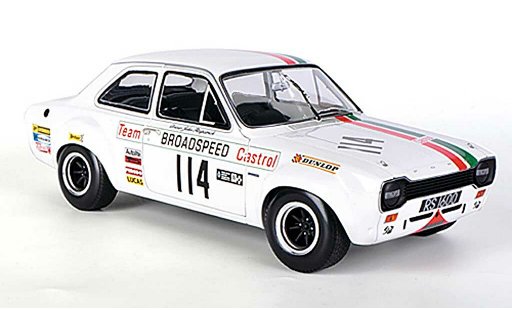Ford Escort RS 1600 1/18 Minichamps Team Broadspeed Castrol J.Fitzpatrick Race of Champions Meeting 1971 modelauto
