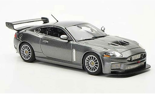 Jaguar XKR GT3 1/43 Minichamps Street grijs 2008 modelauto
