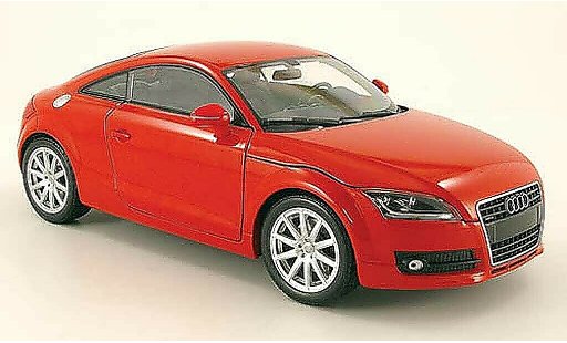 Audi TT coupe 1/18 Minichamps rood 2006 modelauto