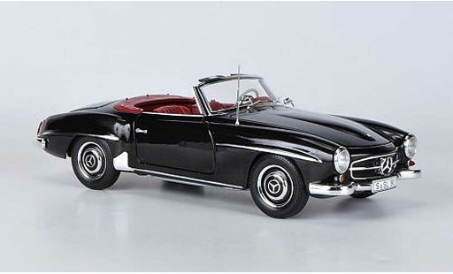 Mercedes 190 Base 1/18 Minichamps (W 121) zwart 1955 modelauto