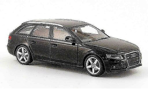 Audi A4 avant 1/43 Minichamps zwart 2007 modelauto
