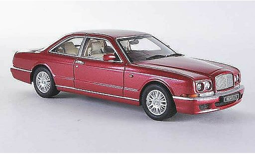 Bentley Continental R 1/43 Minichamps rood RHD 1996 modelauto
