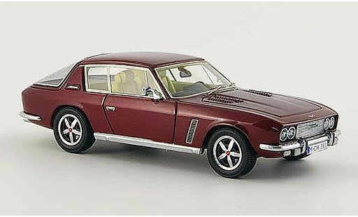 Jensen SIII Base 1/43 Neo Interceptor rood 1975 modelauto