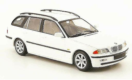 Bmw 323 touring 1/43 Minichamps (E46) wit 1999 modelauto