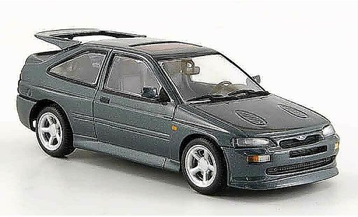 Ford Escort Cosworth 1/43 Minichamps grijs 1992 modelauto