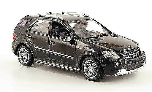 Mercedes Classe M AMG 1/43 Minichamps ML 63 (W 164) zwart 2008 modelauto