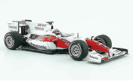 Toyota F1 Showcar 1/43 Minichamps f 1 panasonic t.glock 2009 modelauto