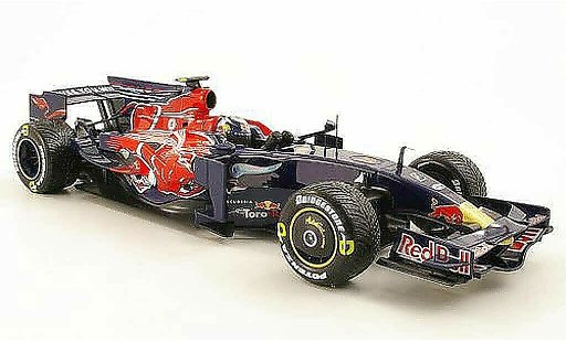 Toro Rosso STR3 Base 1/18 Minichamps no.15 red bull s.vettel gp italien 2008 modelauto