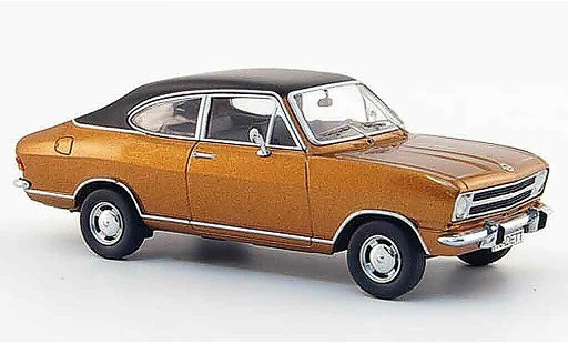 Opel Kadett B B 1/43 Schuco coupe bronze zwart 1967 modelauto