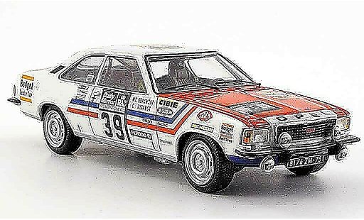 Opel Commodore B 1/43 Schuco gs e no.39 rallye england 1973 modelauto